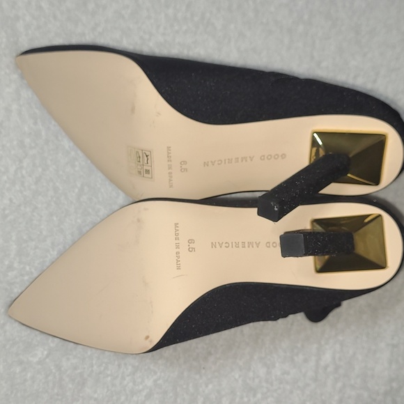 Good American Ankle Shine Neoprene Booties Size 6.5 - Picture 6 of 10